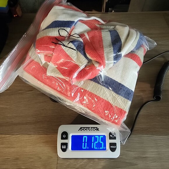 ASOS Womens Size 12 Bold Striped Patriotic V-Back Ruffle Accent Mini Shift Dress - Picture 12 of 12